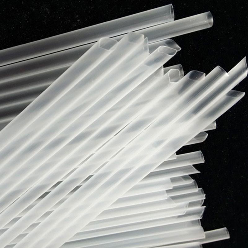 Ống hút nhựa trân châu phi 12/ phi 8 /phi 6- dài 20cm/18cm bao 500g ống hút trà sữa
