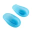 DELMER 2 chiếc Vỏ tai silicon, Vỏ tai làm tóc không thấm nước màu xanh, Phụ kiện tạo kiểu vòi hoa sen Tắm có thể tái sử dụng Perm Earuffs Salon Ear Shield