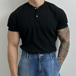 Áo Thun Tay Ngắn Cổ Bẻ Plus Size Lớn 50-150KG