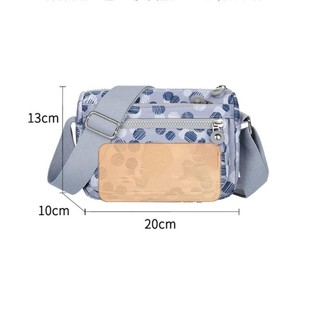 Túi đeo chéo ARTISANU, Túi đeo vai chống nước nhiều lớp, Túi mẹ dung tích lớn đa chức năng nhân quả cho bé gái