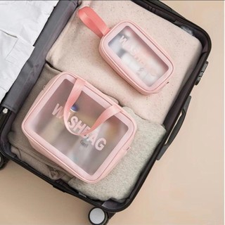 Túi đựng đồ trang điểm, đi du lịch Nhựa Bag Da