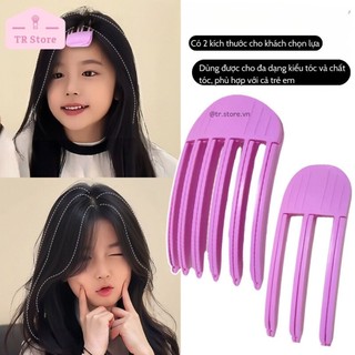 [Nhiều màu] Kẹp Phồng Chân Tóc Hàn Quốc (Mẫu Mới) - Lược Tạo Kiểu Mái Bay Bồng Bềnh Tự Nhiên
