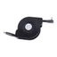 Cáp sạc có thể thu vào BTM Type C PD65W với đầu góc 90 độ Dây dữ liệu USB C để sử dụng tiện lợi