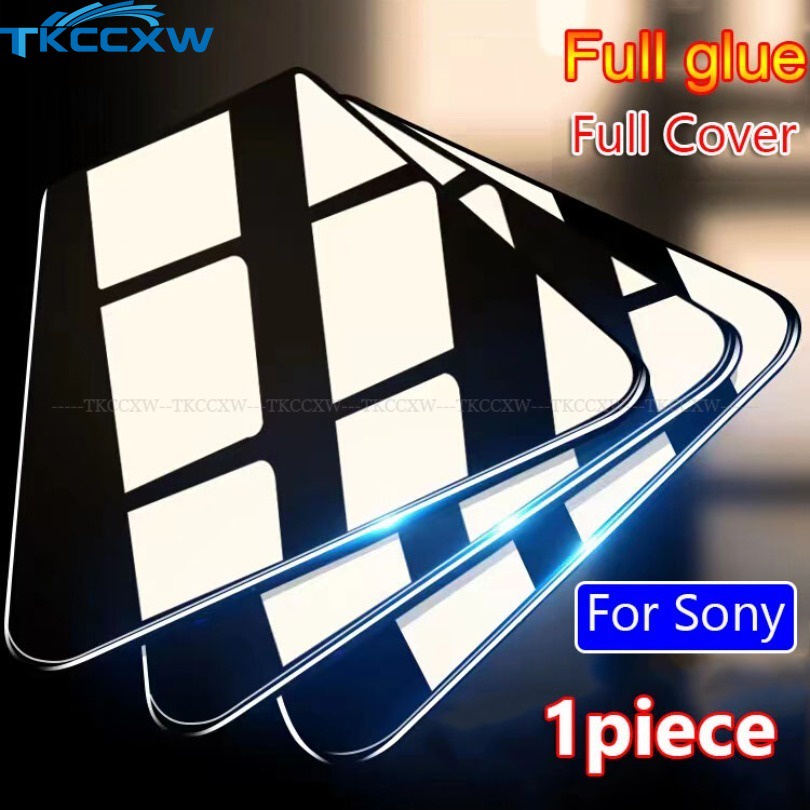 Toàn Bộ Ốp Điện Thoại Kính Cường Lực Cho sony xperia pro 5 1 10 ii 10 5 1 v 10 5 1 iv pro-i 1 5 10 iii lite l4 l3 xa2 10 plus xz3 xz2 Bộ Dụng Cụ Bảo Vệ An Toàn Khi Chơi Game