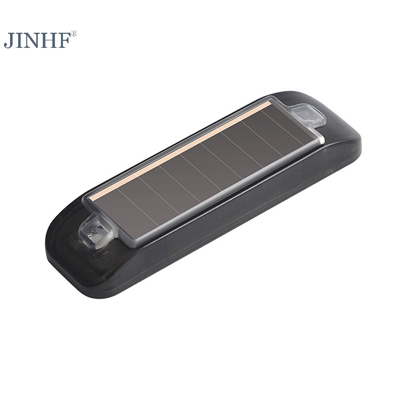 Jinhf Đèn led mini Cảnh Báo An Ninh Không Dây Sử Dụng Năng Lượng Mặt Trời Ban Đêm Cho Xe Hơi
