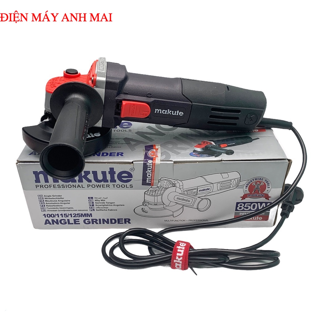Máy Mài Điều Chỉnh Tốc Độ Makute AG126-SV - 850W (Công Tắc sườn), CHÍNH ...