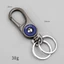 FUHUIOT Titan Carabiner Chìa Khóa, Hợp Kim Kẽm Phong Cách Kinh Doanh Xe Ô Tô Titan Móc Khóa, Sáng Tạo Mạ Điện Chống Rỉ Sét Chống Vân Tay Titan Móc Khóa Mặt Dây Chuyền Chìa Khóa