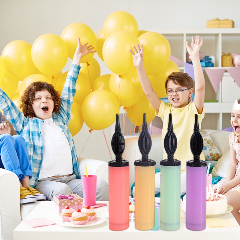 [Fatured] Dụng Cụ Bơm Bong Bóng Bằng Nhựa Bền / Dụng Cụ Bơm Hơi Cầm Tay Cho Bong Bóng / Bánh macaron Giáng Sinh / Tiệc Cưới