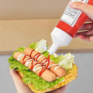 Máy phân phối nước sốt Salad LUMELAMP, tiện ích nhà bếp có nắp chai ép gia vị, di động có cân Chai xịt dầu trong suốt mù tạt