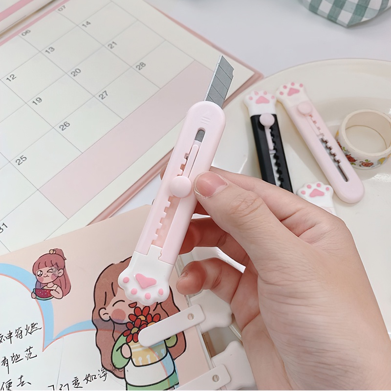 Dao Rọc Giấy Chân Mèo Dễ Thương