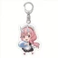 HT2 Lần Đó Tôi Được Tái Sinh Làm Slime Móc Khóa Anime Móc Khóa Túi Acrylic Mặt Dây Chuyền Tempest Rimuru Móc Chìa Khóa Quà Tặng