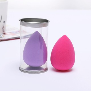 Hộp Mút Tán Kem Nền Kem Che Khuyết Điểm Cho Mặt Màu Pastel Xinh Xắn Bông Phấn Mềm Mịn Dễ Tán Thấm Nước Dễ Dàng Vệ Sinh