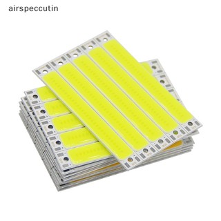 Airpeccutin Bán chạy 3V 3.7V 60mm 8mm LED COB Strip 3W Ấm Lạnh Trắng Xanh Đỏ COB Nguồn sáng LED cho đèn làm việc DIY EN
