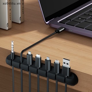 Xoitu Dụng Cụ Cố Định Dây Cáp usb Bằng Silicon Linh Hoạt Cho Chuột / Bàn Phím vn