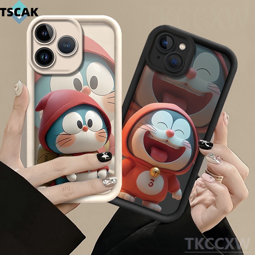 Dễ Thương Ốp Điện Thoại Mềm Chống Rơi Họa Tiết doraemon Hoạt Hình Cho iphone 12 11 pro max x xr xs max