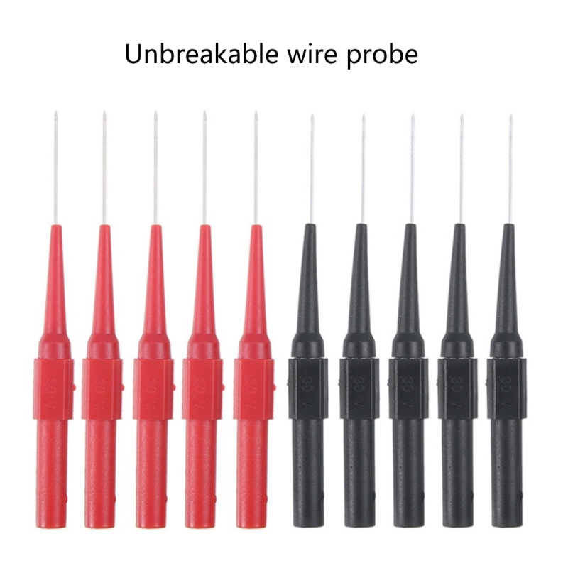 Mon Test Leads Pin Đầu dò thử nghiệm linh hoạt 0 Đầu nối 7mm Kim vạn năng