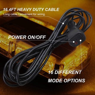 Đèn led Nhấp Nháy 48 Bóng led Cảnh Báo An Toàn Khẩn Cấp Gắn Nóc Xe Hơi / Xe Tải 12v 24v