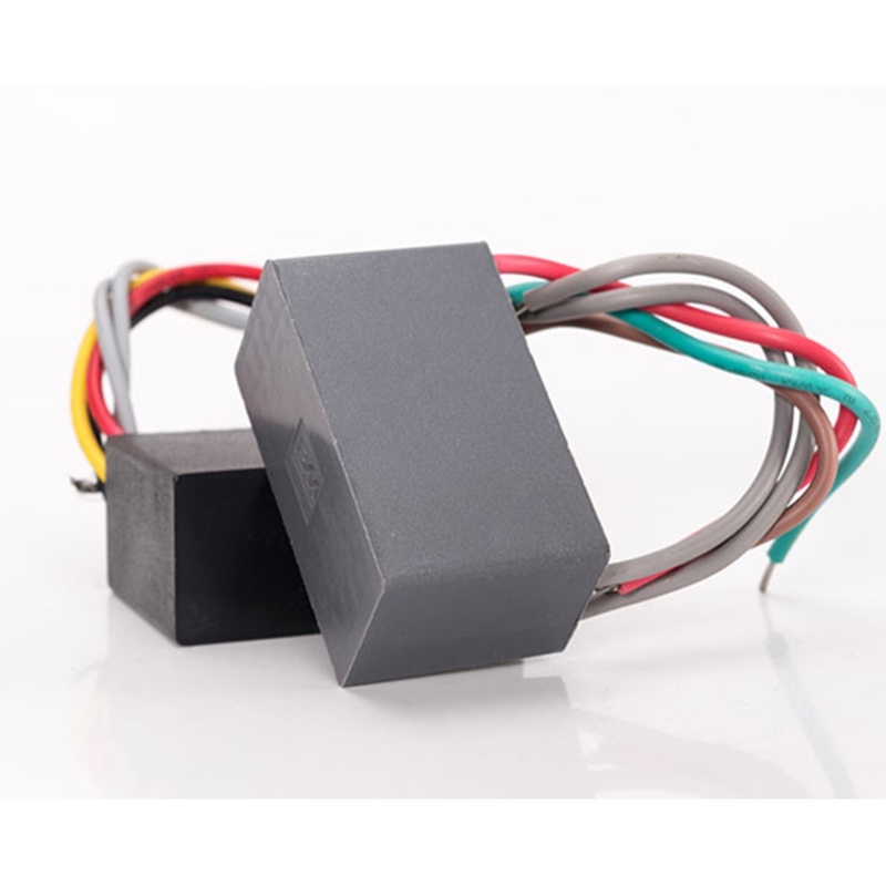 Tụ điện khởi động mặt trăng CBB61 Quạt điều hòa tụ 250V 50 60Hz 4 5 + 6 + 5UF