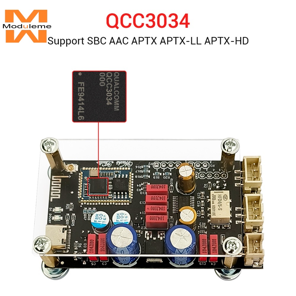 ZK-QCC Qualcomm QCC5125 QCC3034 Bluetooth 5.1 Bảng Mạch Giải Mã APTX ...