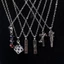 HK1 JUJUUTSU KAISEN Vòng Cổ Anime Mặt Dây Chuyền Cổ Dây Chuyền Cosplay Kugisaki Nobara Fushiguro Megumi Phụ Kiện Thời Trang KH1