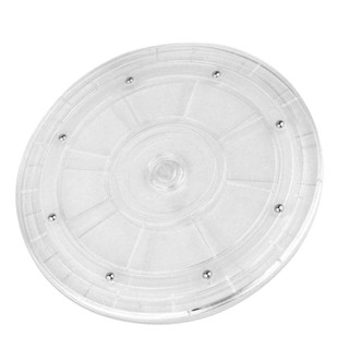 Bàn xoay LILYES Acrylic, Giá đỡ màn hình 360 độ, Tấm xoay trong suốt trưng bày trang sức