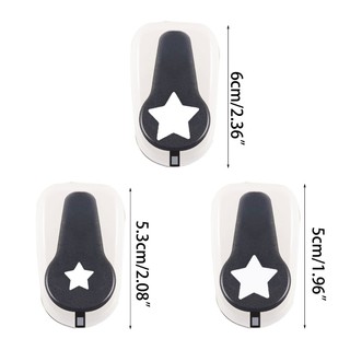 Redbaiaa1 Năm Cánh Ngôi Sao Lỗ Đục Lỗ Đơn Lỗ Bấm Giấy Cho DIY Làm Thẻ Sổ Lưu Niệm Nghệ Thuật Album Ảnh