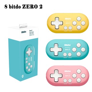 Tay Cầm Chơi game Không Dây 8bitdo zero 2 Cho Nintendo switch / raspberry pi / steam / win / Macs / android