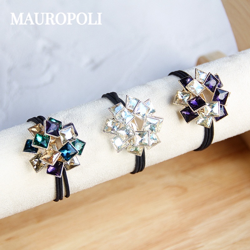 Mauropoli [Sẵn Sàng] Dây Tóc Nữ Đầu Dây Nữ Nhật Bản Hàn Quốc Phụ Kiện Tóc Phổ Biến Đầu Bóng Đuôi Ngựa Kim Loại Kim Loại