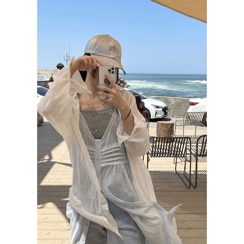 Váy Yếm Mỏng Giả Nhiều Lớp Xinh Xắn Thời Trang Hàn Quốc Cho Nữ | Shopee ...