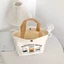Túi xách Mini GAVESTO, Túi Tote vải canvas dung tích lớn, Túi ăn trưa đào hoạt hình dễ thương Dã ngoại