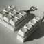 Mũ bàn phím ngón tay NORDICLIFE, Móc khóa Fidget giảm căng thẳng Keycap, Thư giãn vượt qua thời gian 4 / 9 Phím DIY Bàn phím Pinch Đồ chơi dành cho người lớn