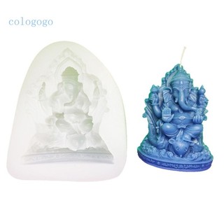 Khuôn silicone Làm Nến Hình Voi Xinh Xắn