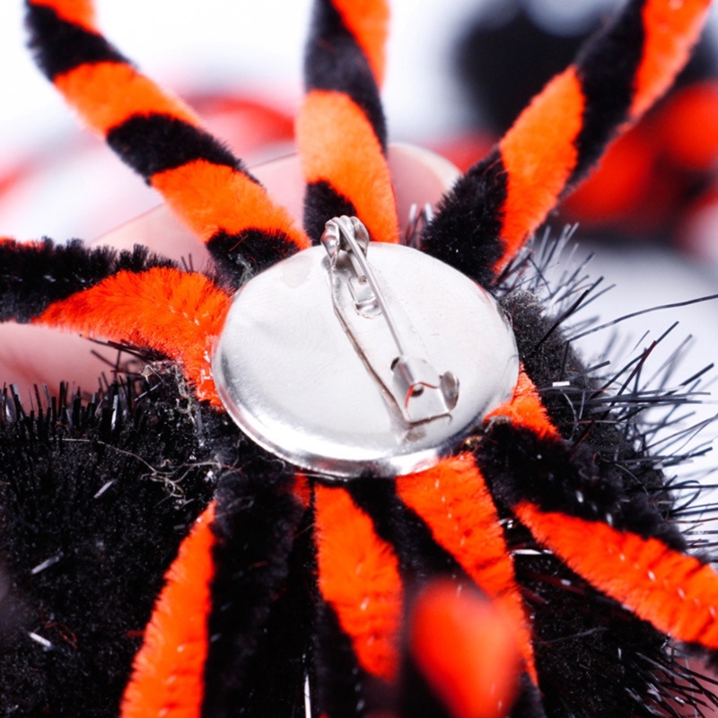 Bộ đạo cụ hairhoop quấn tóc hình nhện cho lễ hội Halloween