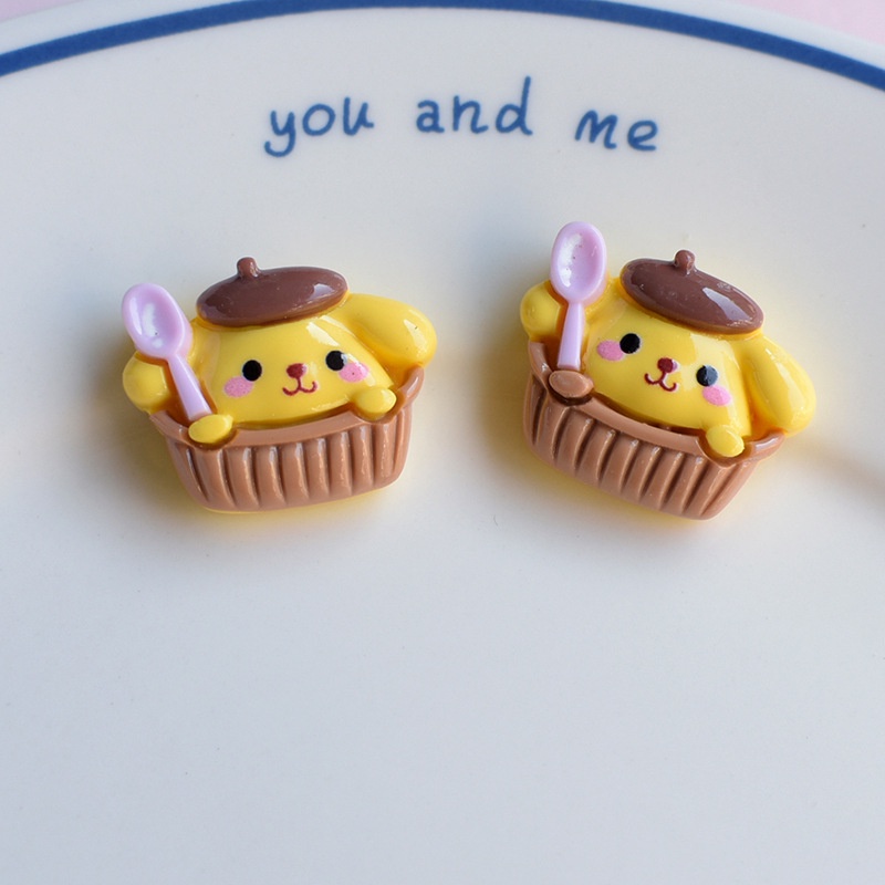 Phụ kiện khóa Crocs Sanrio hoạt hình, DIY sáng tạo, có thể tháo rời, trang trí mũ tai, phù hợp nhiều loại giày