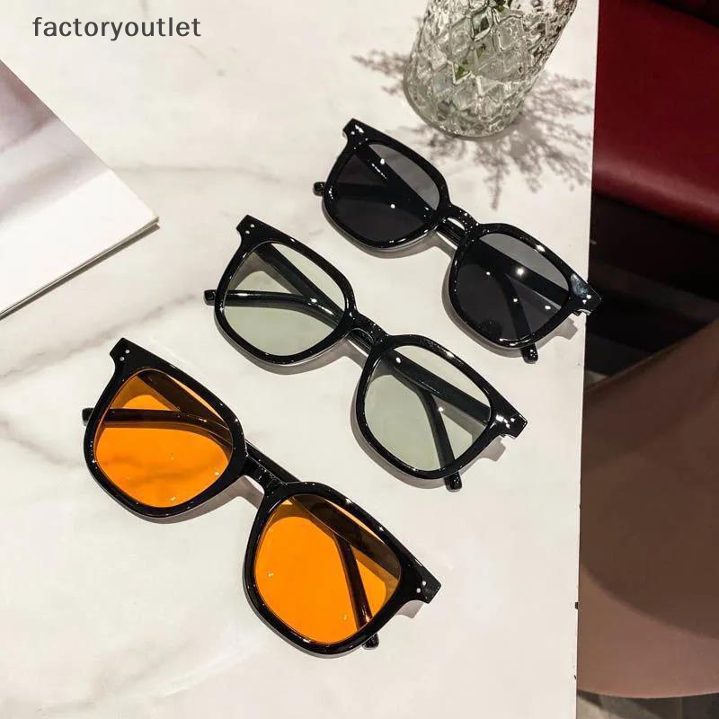Thời Trang Kính Mát Gọng Vuông Chống Tia uv Phong Cách retro Mới