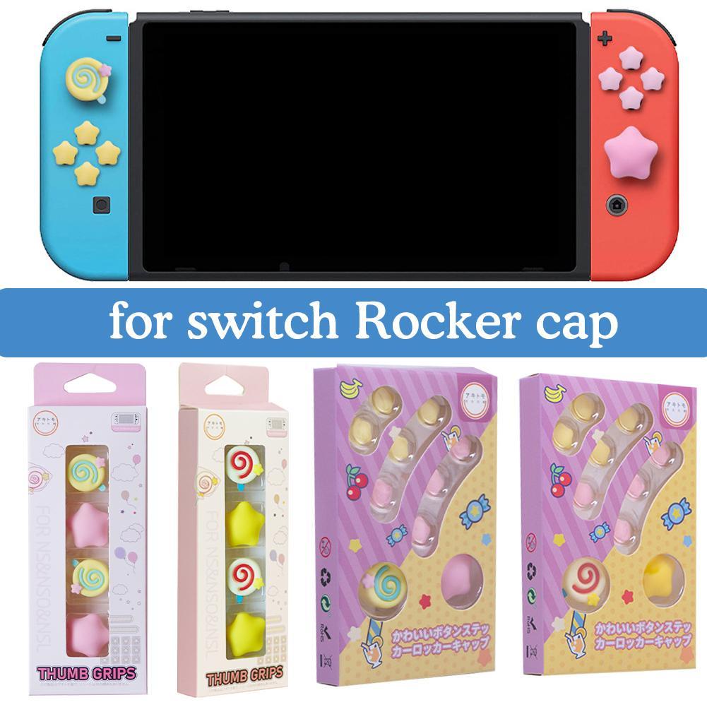 Set 10 Miếng Dán Nút Bấm Hình Ngôi Sao kirby Dễ Thương Trang