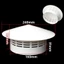 Mũ mưa thông gió YRBWD, Vỏ bảo vệ ống bếp PVC 75-200mm, Ống xả bền ngoài Hệ thống thông gió lỗ thông hơi