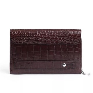Ví cầm tay Clutch nam Ftt Leather da cá sấu Thái cao cấp