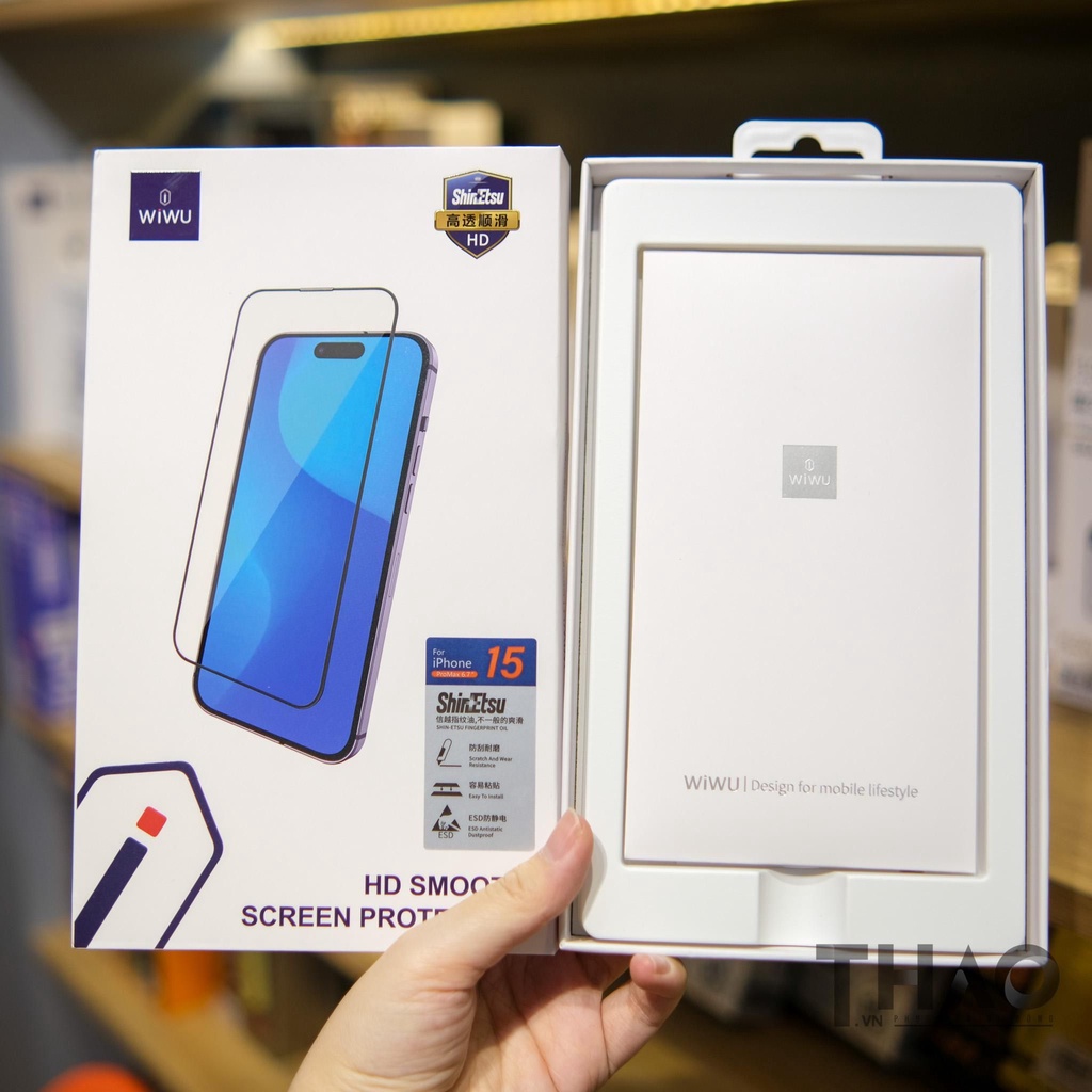 Product image Cường lực WIWU HD Smooth Screen Protector dành cho iPhone 3