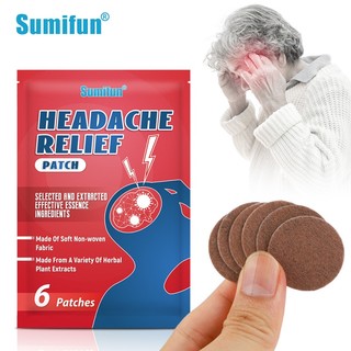 Sumikkofun Set 6 Miếng Dán Giảm Đau Đầu Hiệu Quả