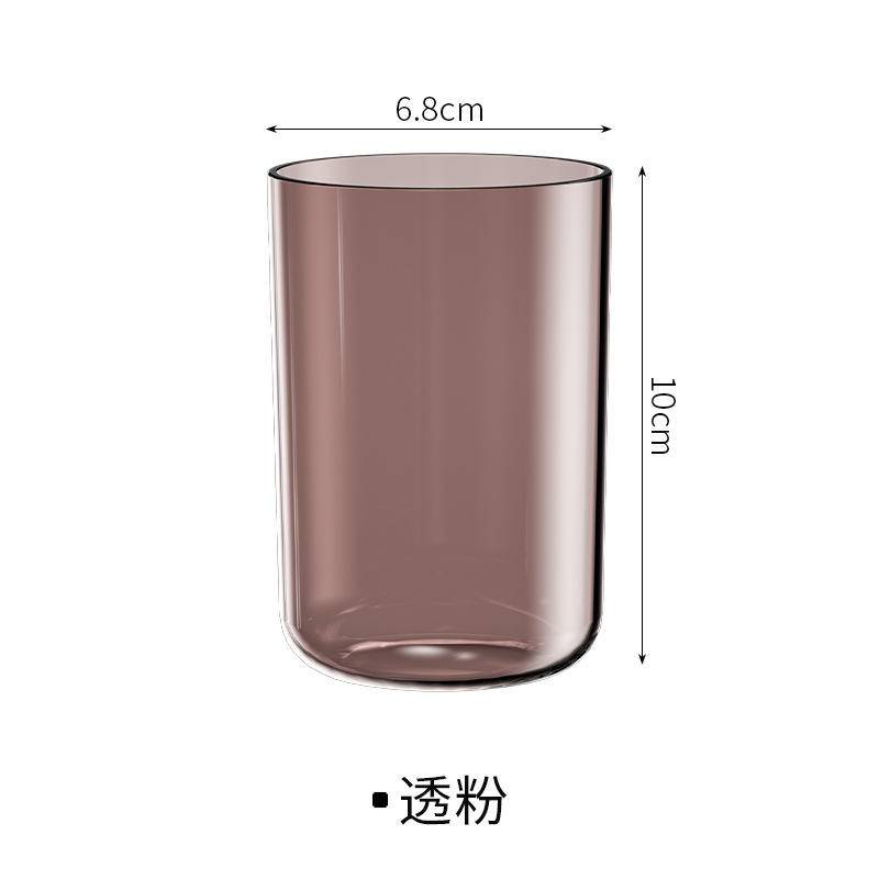 Cốc Nhựa Đánh Răng Trong Suốt Thiết Kế Đơn Giản Sáng Tạo Cho Cặp Đôi
