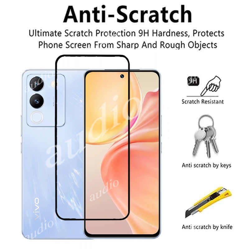 Kính Cường Lực 2 Trong 1 Bảo Vệ camera Cho vivo v29e v29e 5g 2023 vivo v 29e 29e v29 e vivov29e vivov29e 5g