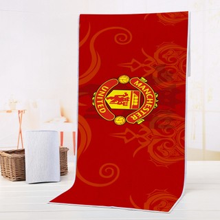 Câu Lạc Bộ Bóng Đá Manchester United Logo Terry Khăn Một Mặt In Mềm Thấm Hút Vải Terry Khăn Tắm Khăn Đi Biển Cuộc Sống Gia Đình Đồ Dùng Phòng Tắm