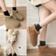 XGB Nữ Nền Tảng Giày Bốt Mini Mùa Đông Ấm Áp Lông Lót Chống Trượt Ngắn Mắt Cá Chân Giày Tuyết