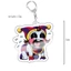 HT3 THE AMAZING KỸ THUẬT SỐ CIRCUS Hoạt hình anime acrylic xe móc khóa túi mặt dây chuyền cá tính sáng tạo TH3