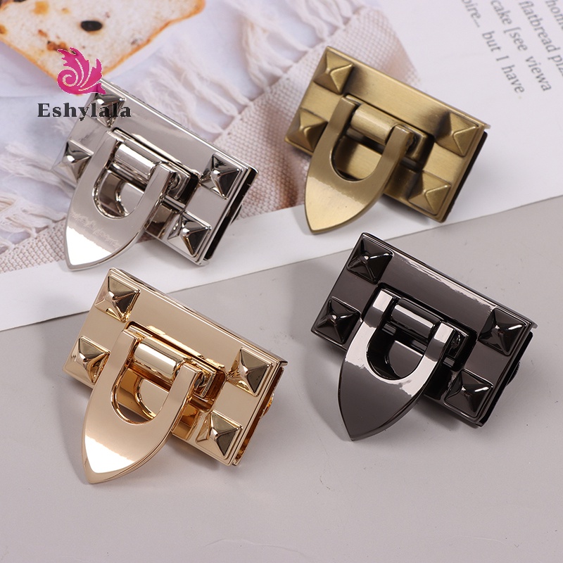 1Pc 4CM Kim Loại Xoay Khóa Xoắn Cho DIY Nữ Túi Xách Túi Ví Phần Cứng Đóng Khóa Túi Phụ Kiện [MỚI]