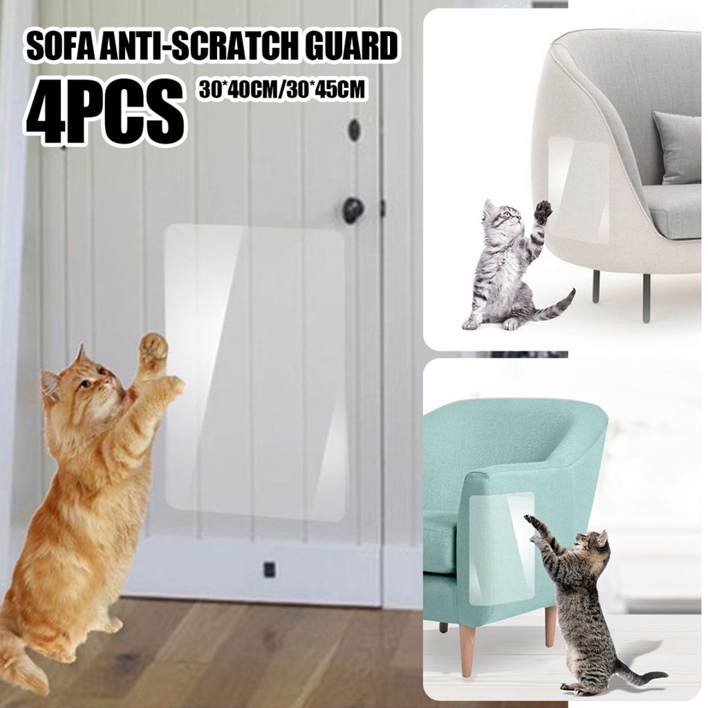 4pcs Anti Scratching Mat Cat Sofa