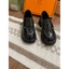 Giày lười nữ miu nhỏ mũi tròn đế độn cao 4cm, loafer nữ da mềm, giày moca nữ miu đế cao tôn dáng P-003
