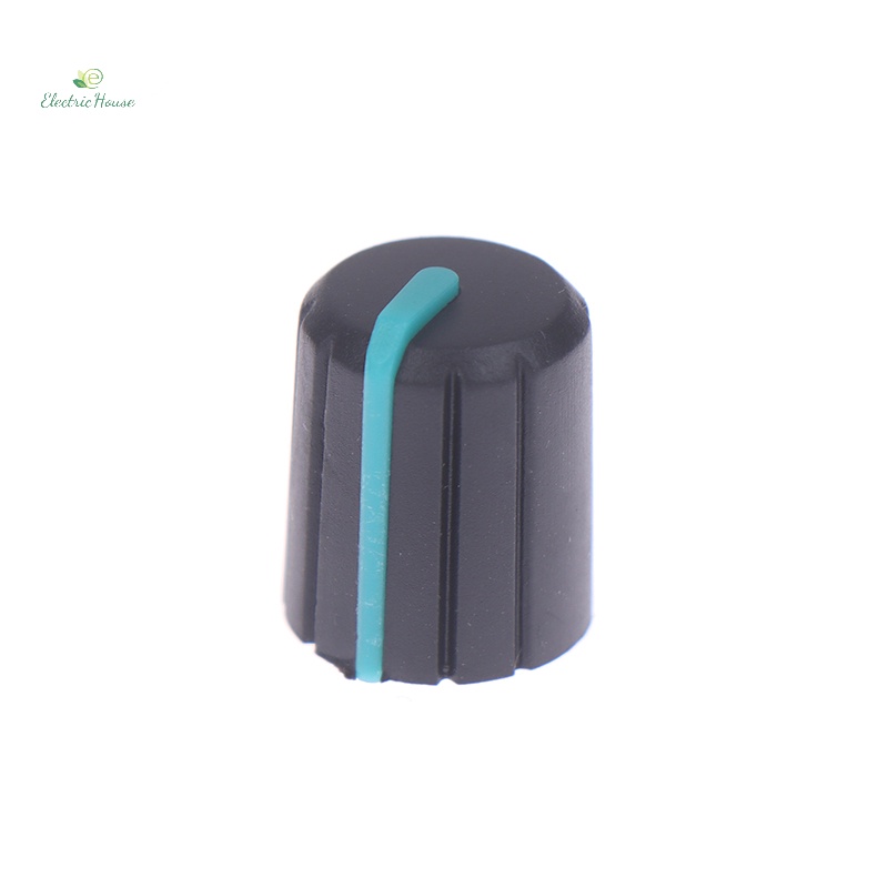 Bộ 10 Núm Vặn Chiết Áp Hình Chữ d Bằng Cao Su Mềm Xoay 180 Độ