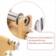NOTE1 Tai Xuyên, Thiết Kế Thép Stud Xoắn Xỏ Dụng Cụ, Sử Dụng Tại Nhà An Toàn Vô Trùng Chuyên Nghiệp Cơ Thể Trang Sức Máy Sụn Tai